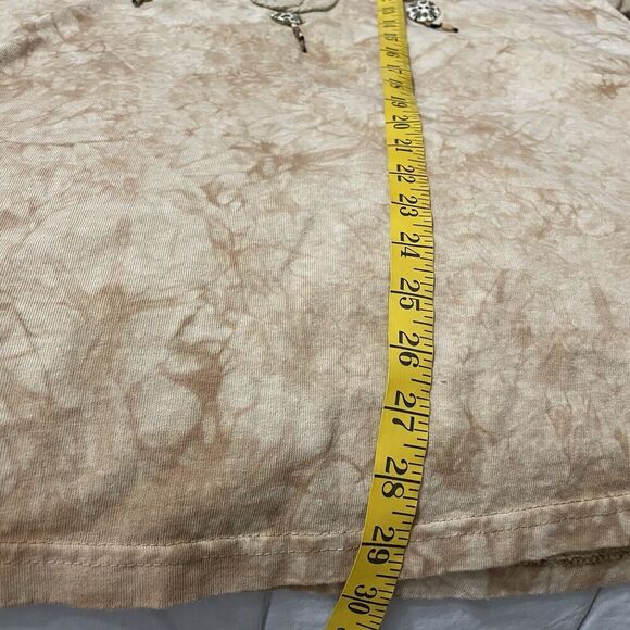 Vintage Gantos T Shirt Brown Size OS Bohemian Western Artsy NWT Deadstoc… - Picture 5 of 9